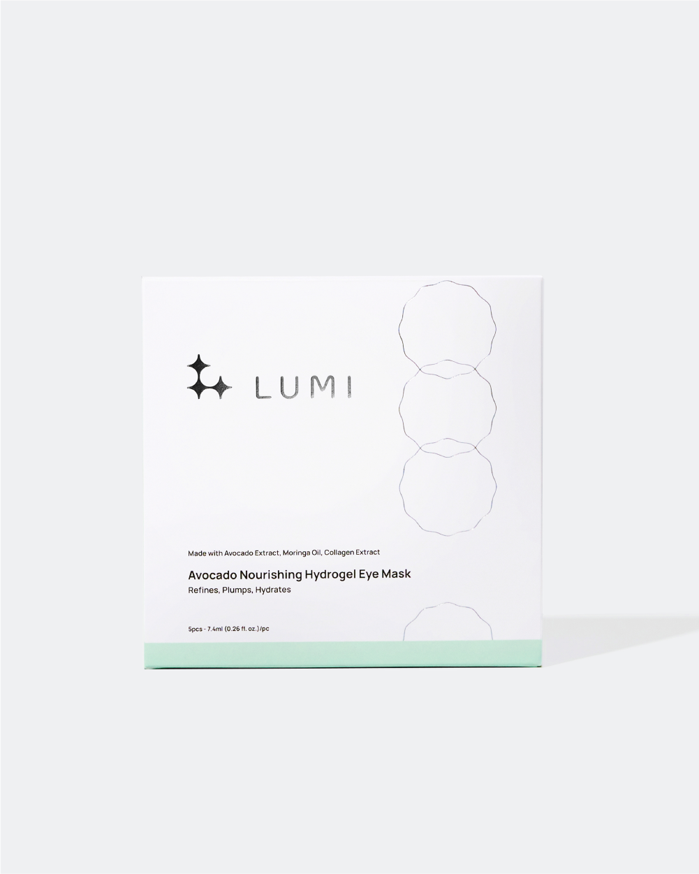 LUMI 酪梨滋養水凝眼膜(5 片/盒)